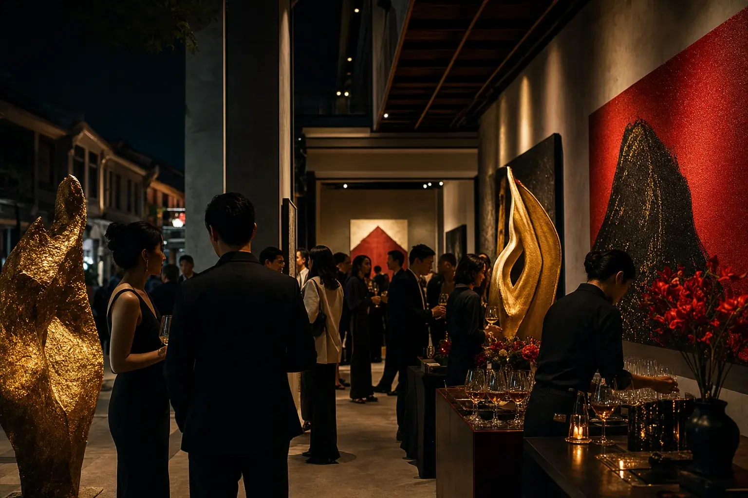 An evening of culture and conversation