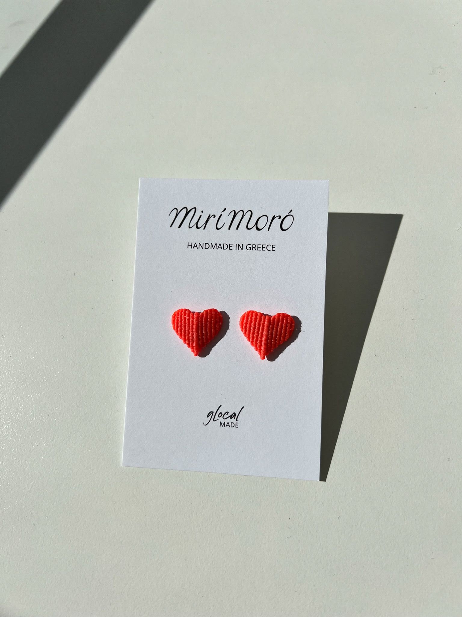 mirí moró — Ruby Studs, The heart, for the ears